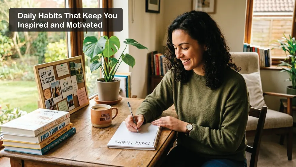 You are currently viewing Daily Habits That Keep You Inspired and Motivated