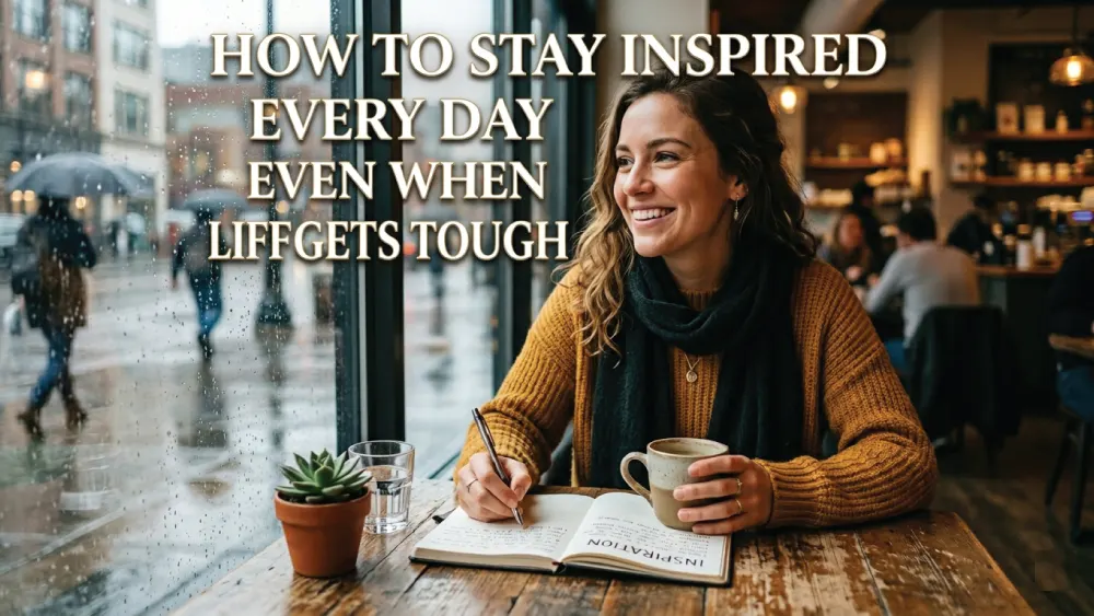 You are currently viewing How to Stay Inspired Every Day Even When Life Gets Tough