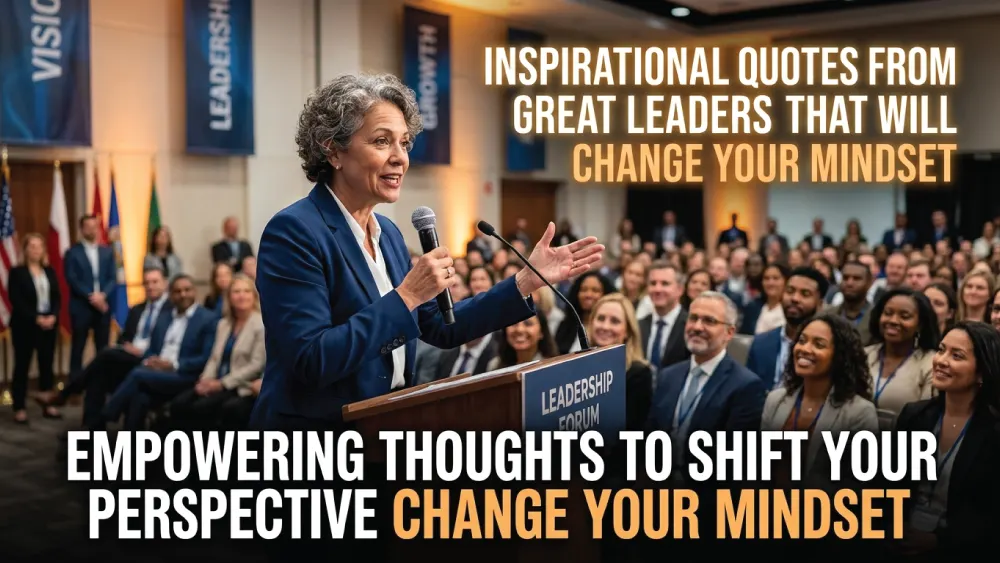 You are currently viewing Inspirational Quotes from Great Leaders That Will Change Your Mindset