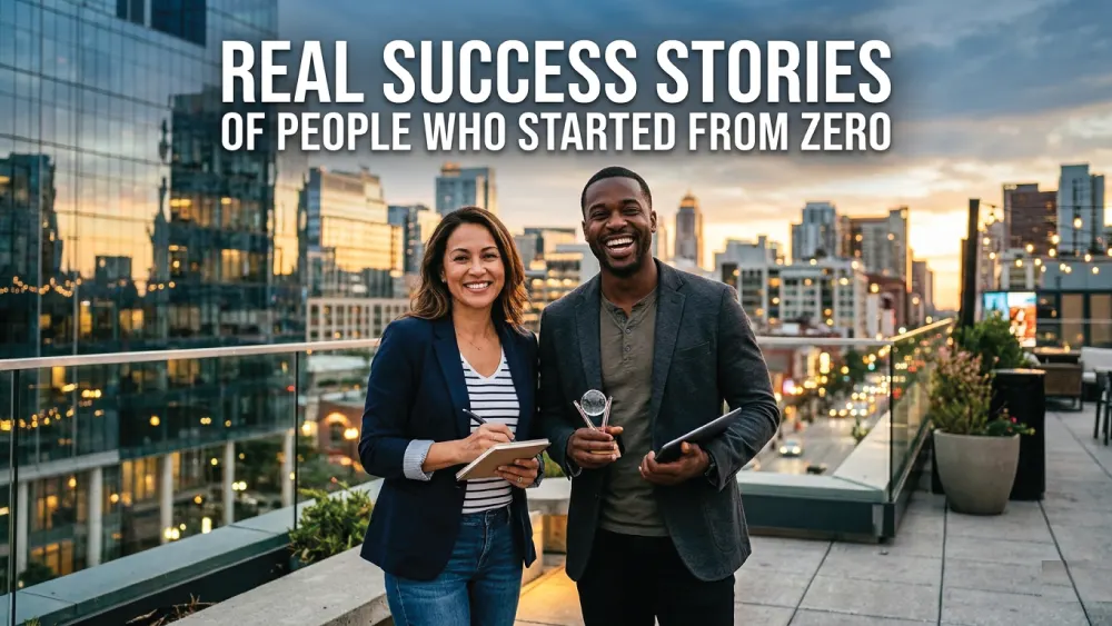 You are currently viewing Real Success Stories of People Who Started from Zero