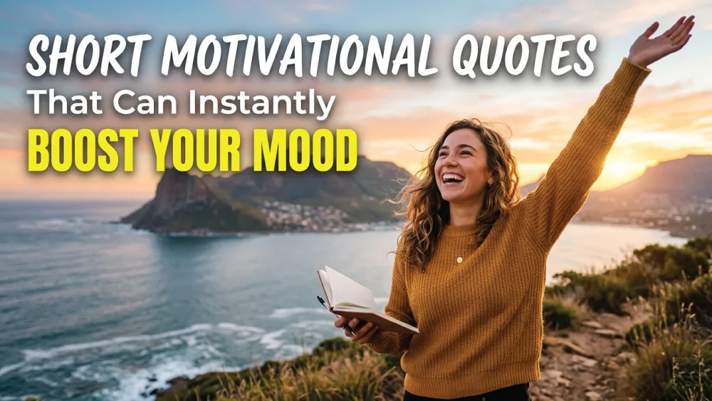 You are currently viewing Short Motivational Quotes That Can Instantly Boost Your Mood