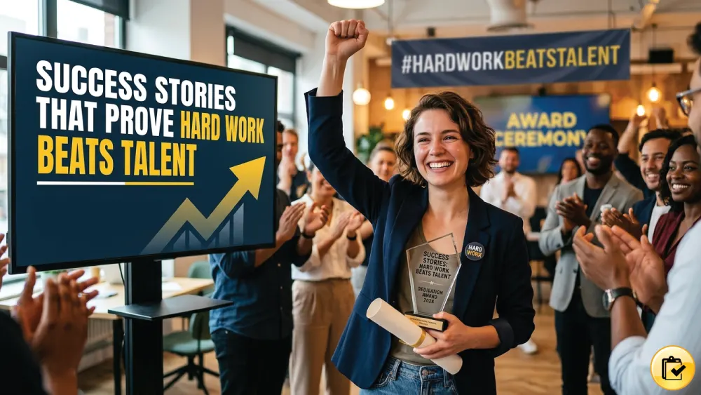 You are currently viewing Success Stories That Prove Hard Work Beats Talent